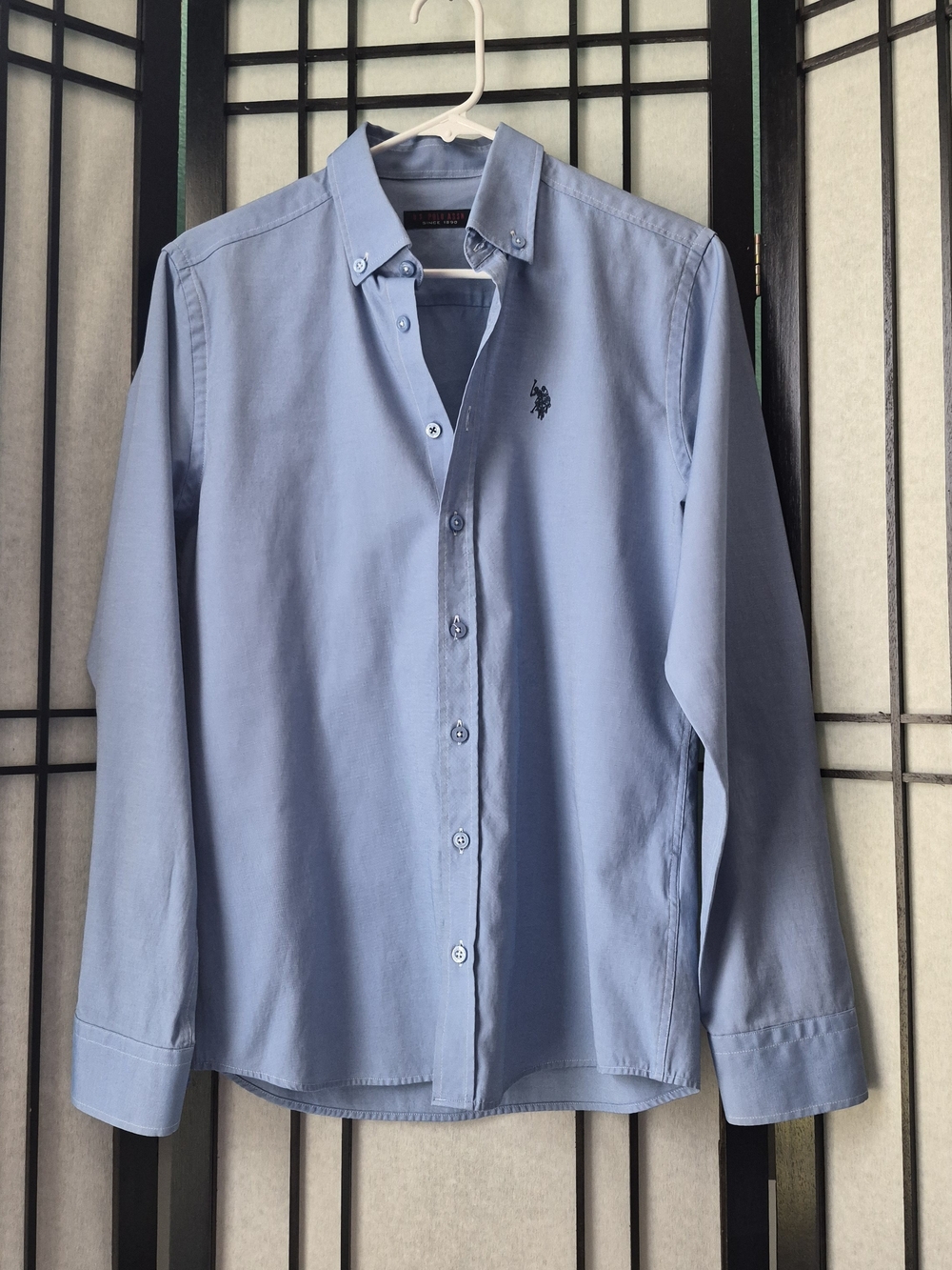 U.S. Polo Assn. Light Blue Button-Down Dress Shirt
